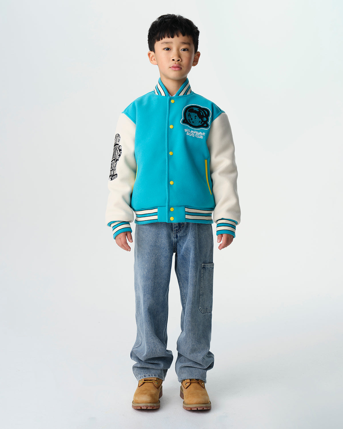 Kids Astro Varsity Jacket - Image 2