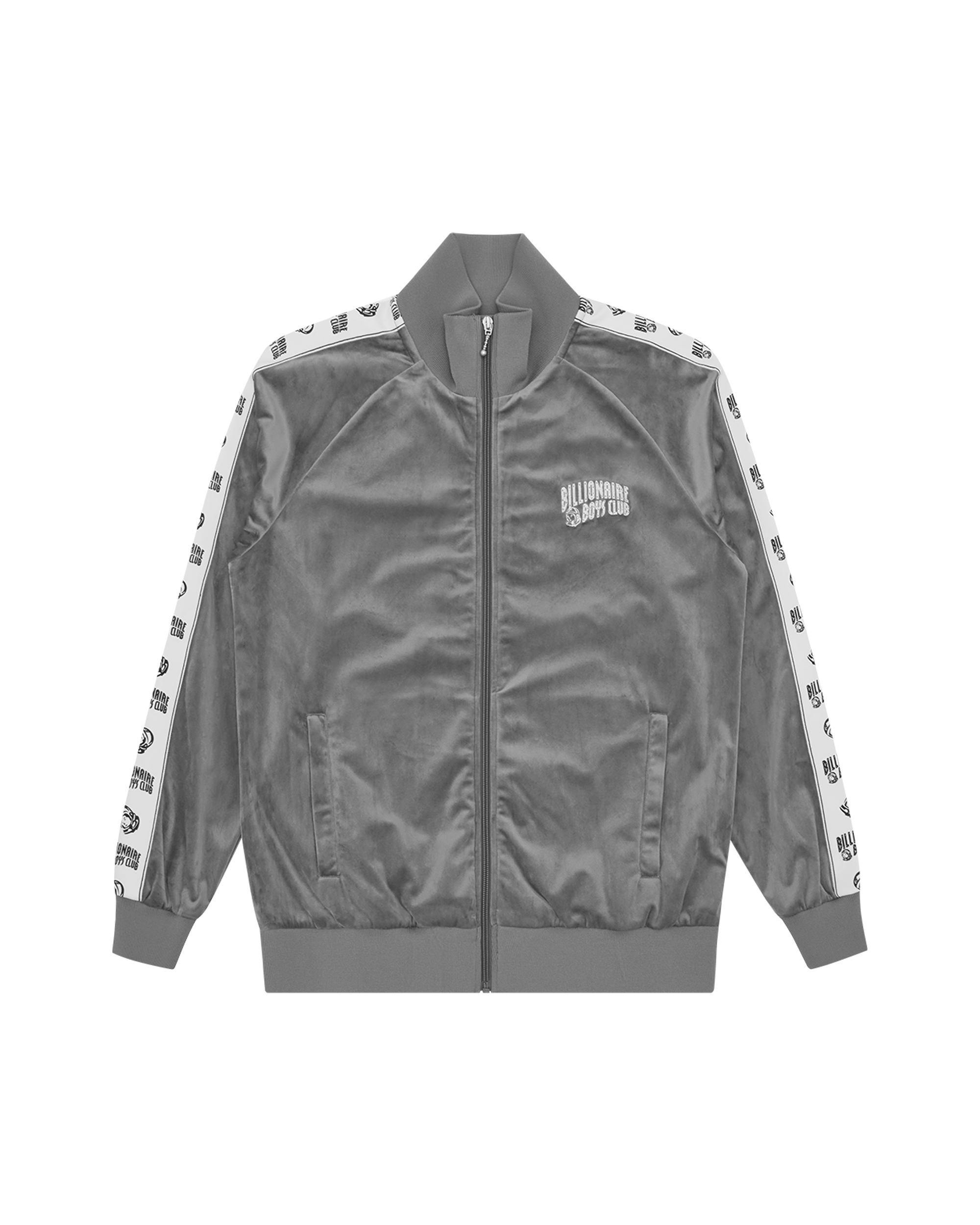 Small Arch Logo Taped Velour Track Top