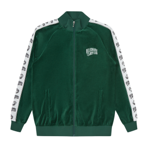 Small Arch Logo Taped Velour Track Top