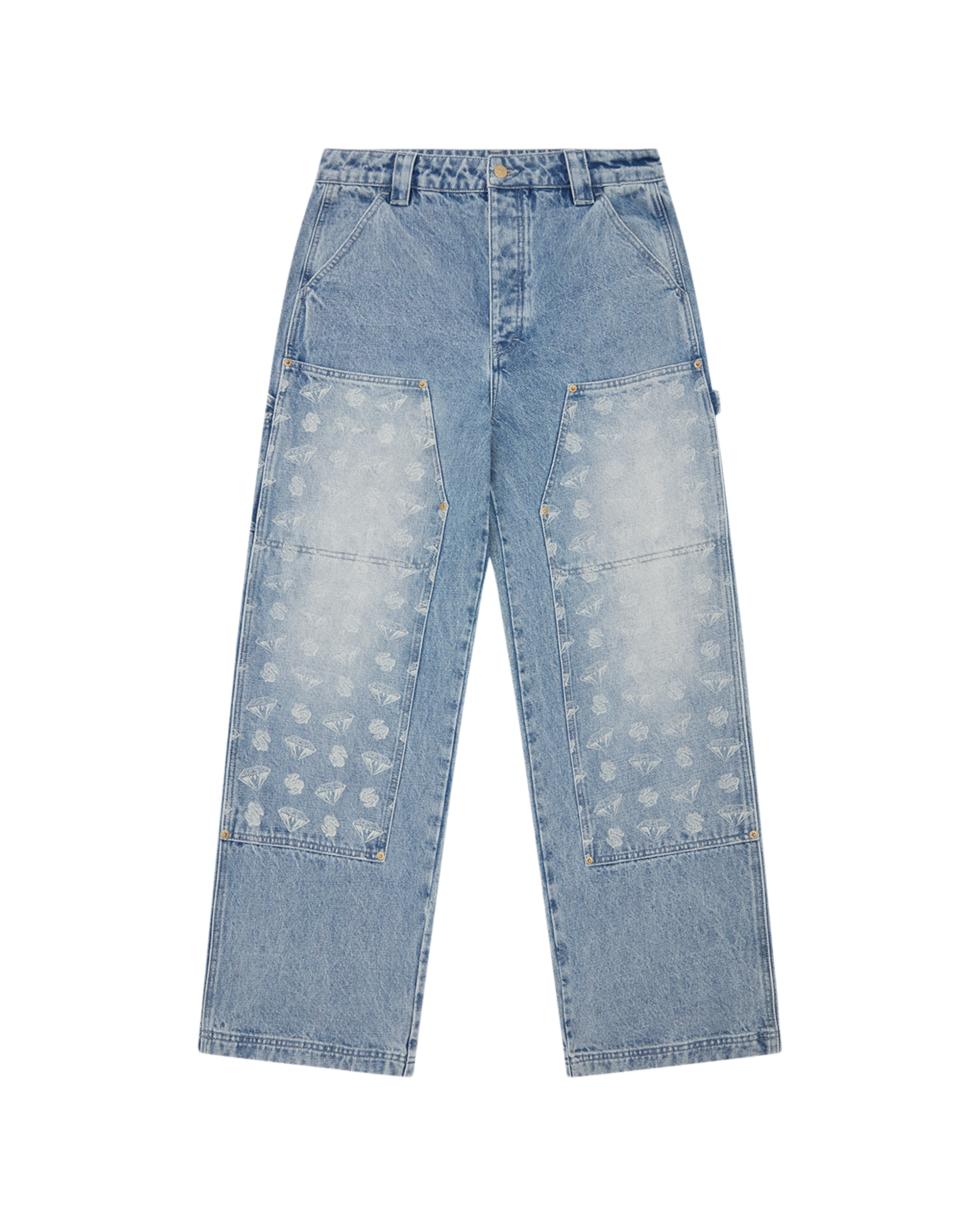 Diamonds & Dollars Denim Carpenter Pant