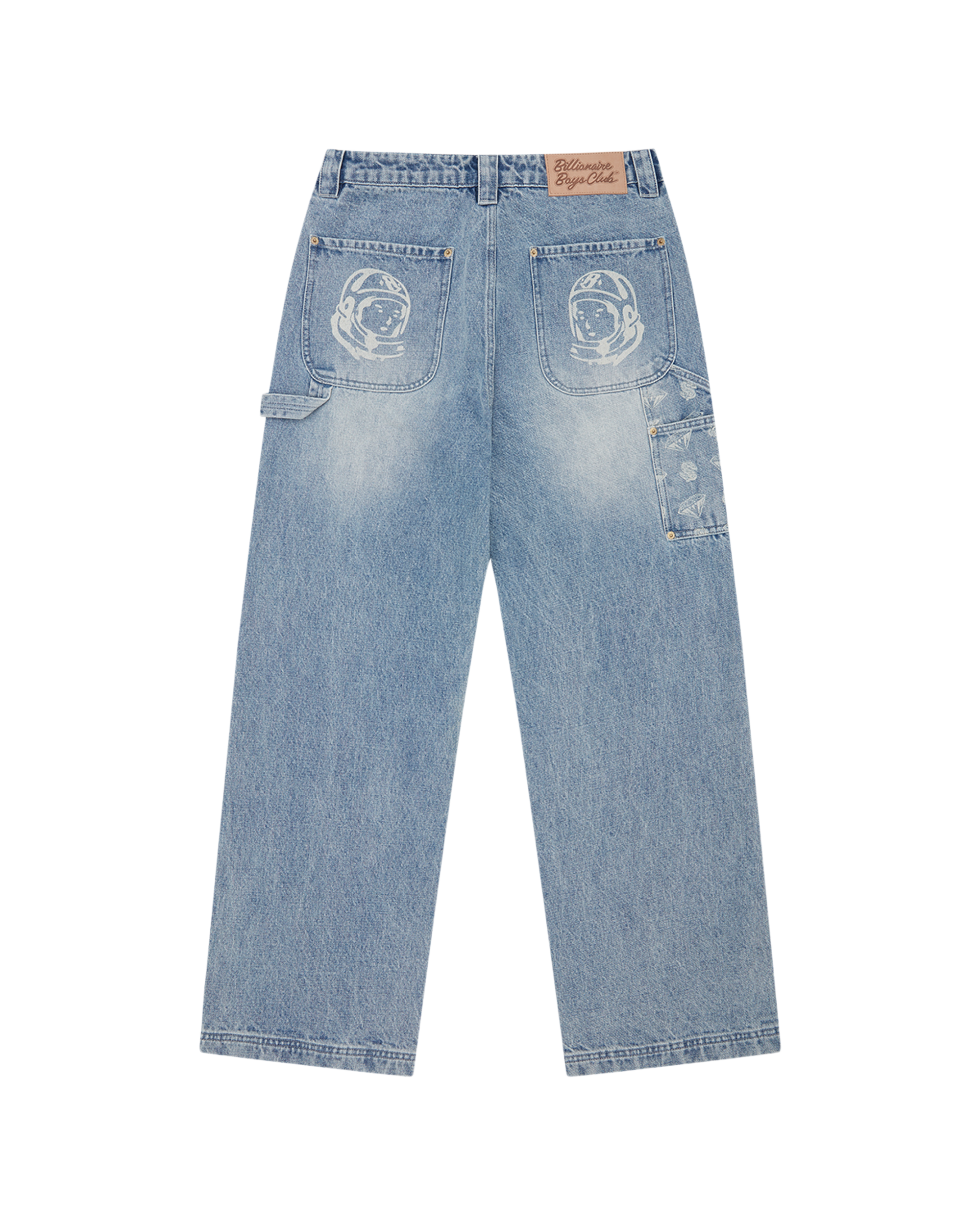 Diamonds & Dollars Denim Carpenter Pant - Image 4