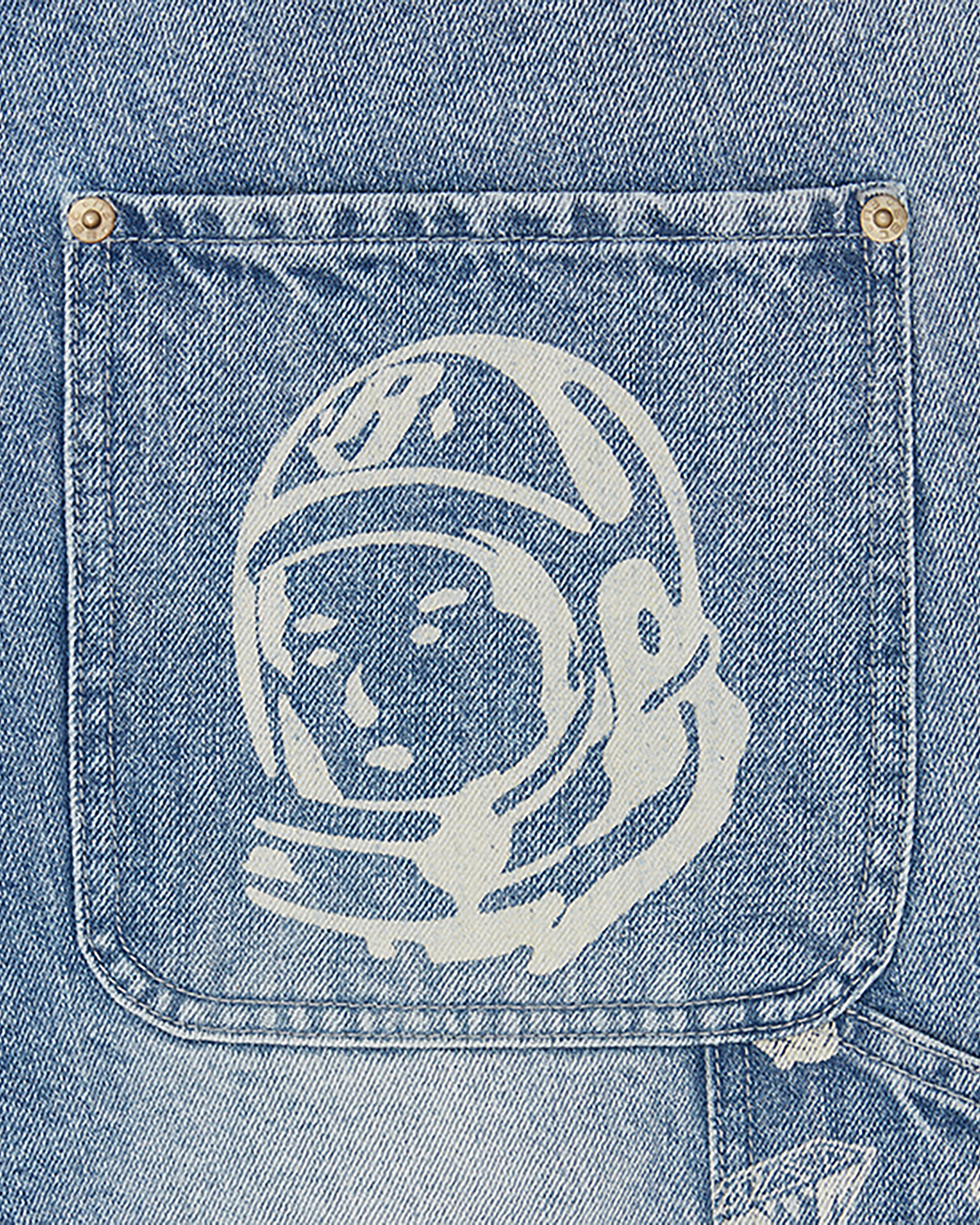 Diamonds & Dollars Denim Carpenter Short - Image 4