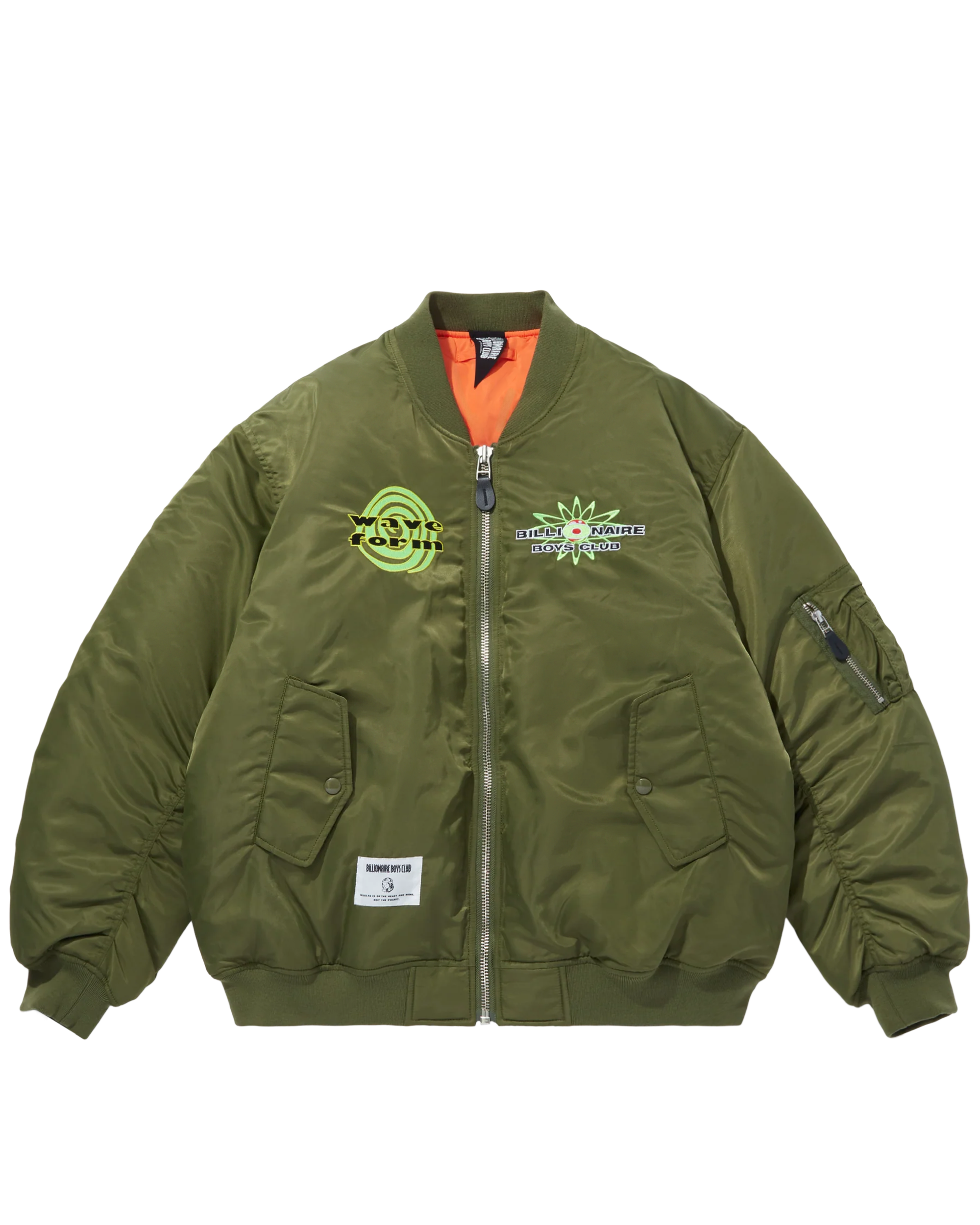 Embroidered Logo Ma-1