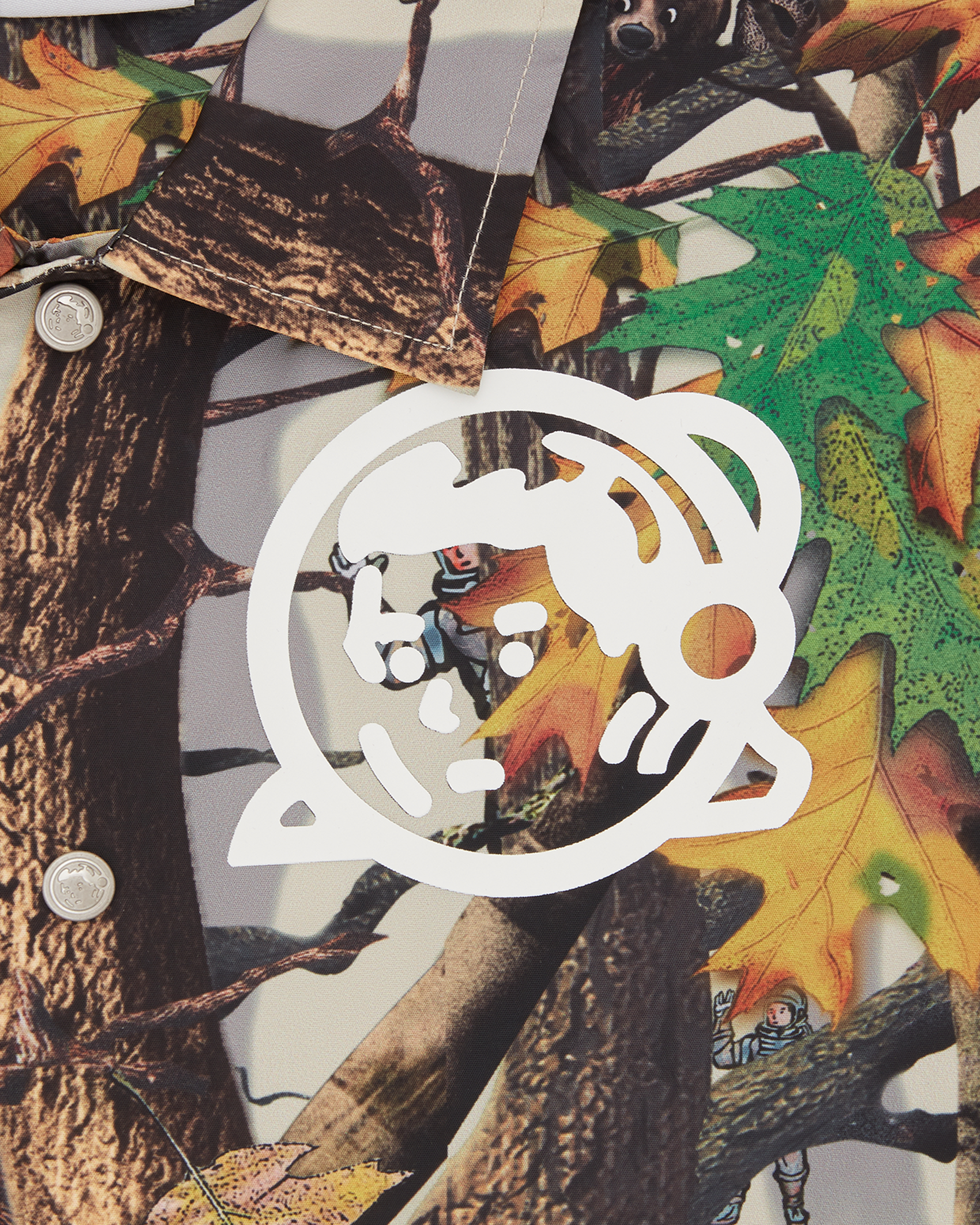 Kids Tree Camo Arch Logo Astro Coach Jacket - Image 5