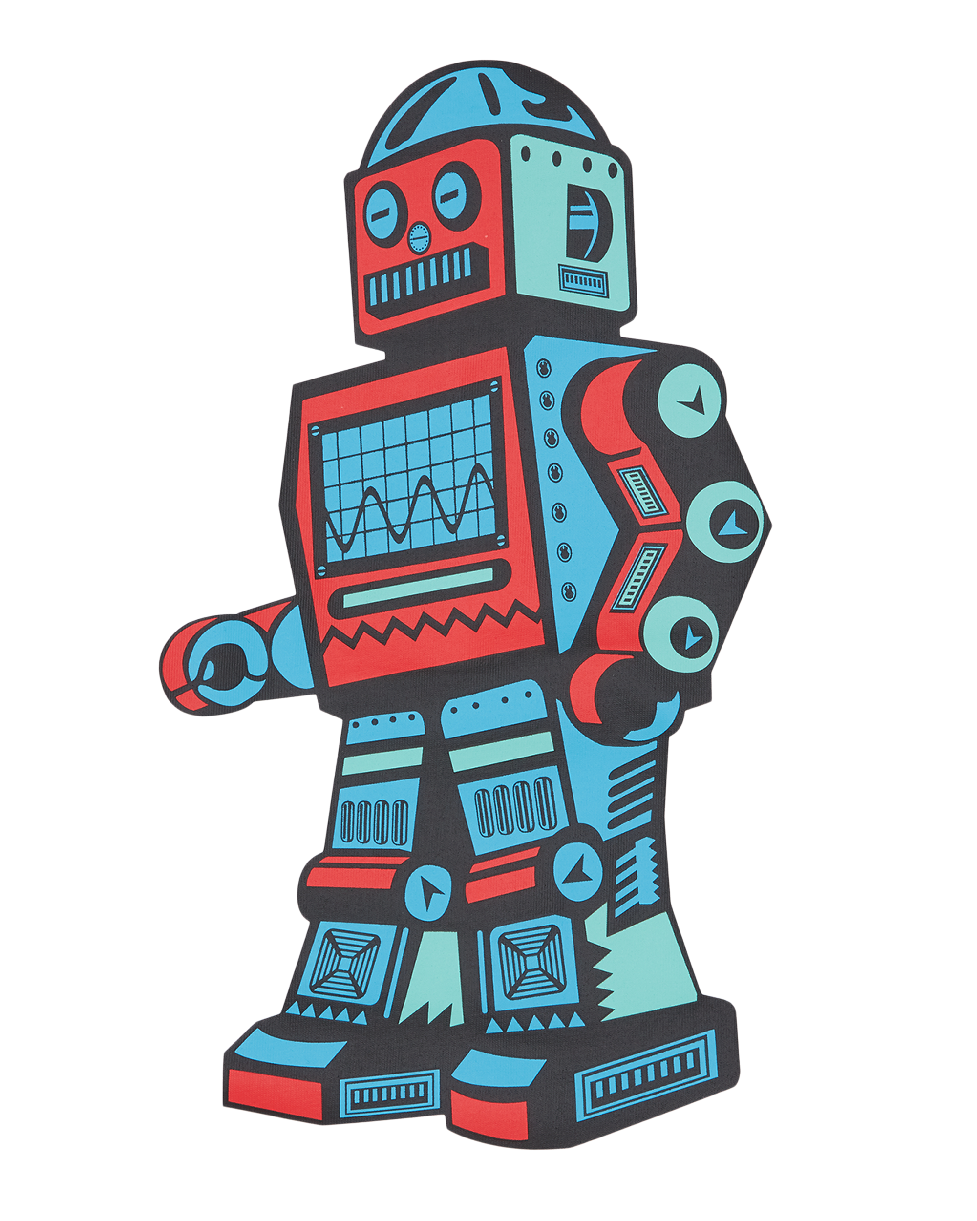 Kids Robot Long-Sleeve T-Shirt - Image 5