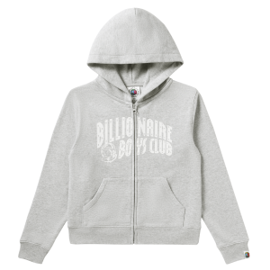 Kids Classic Curve Logo Zip Hoodie