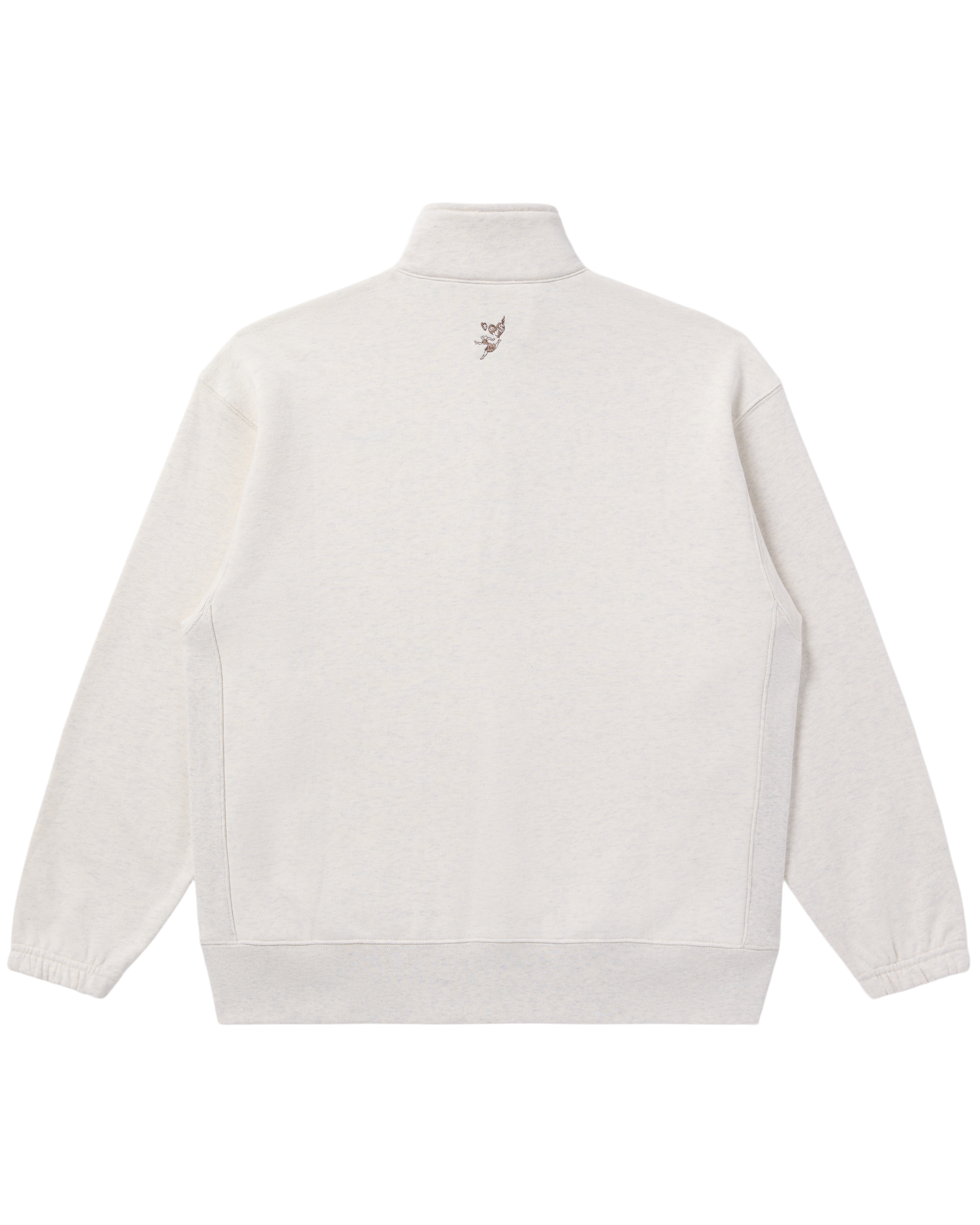 Womens Classic BGC Quarter Zip Sweatshirt - Image 2