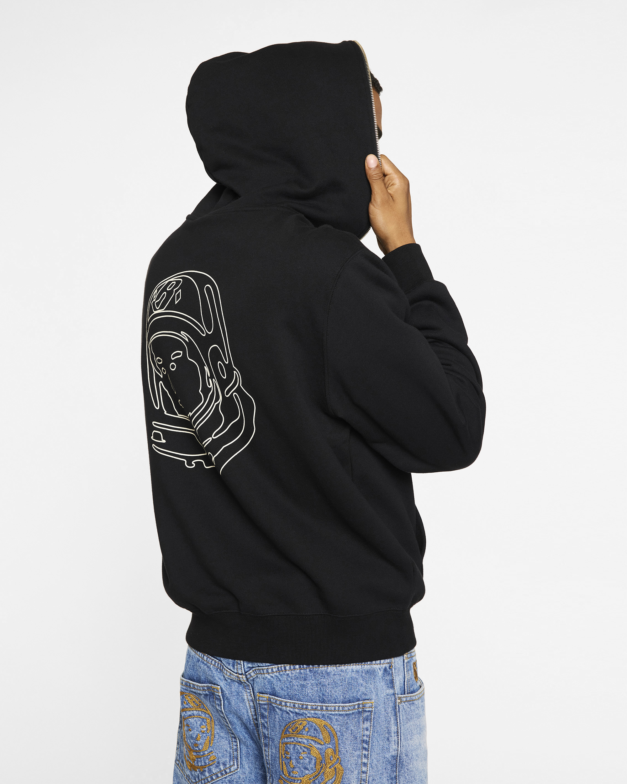 Small Curve Zip Hoodie - Image 4