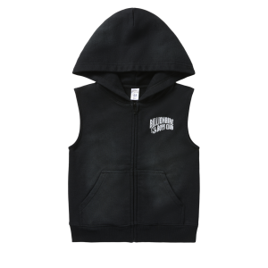 Kids Sleeveless Zip Hoodie