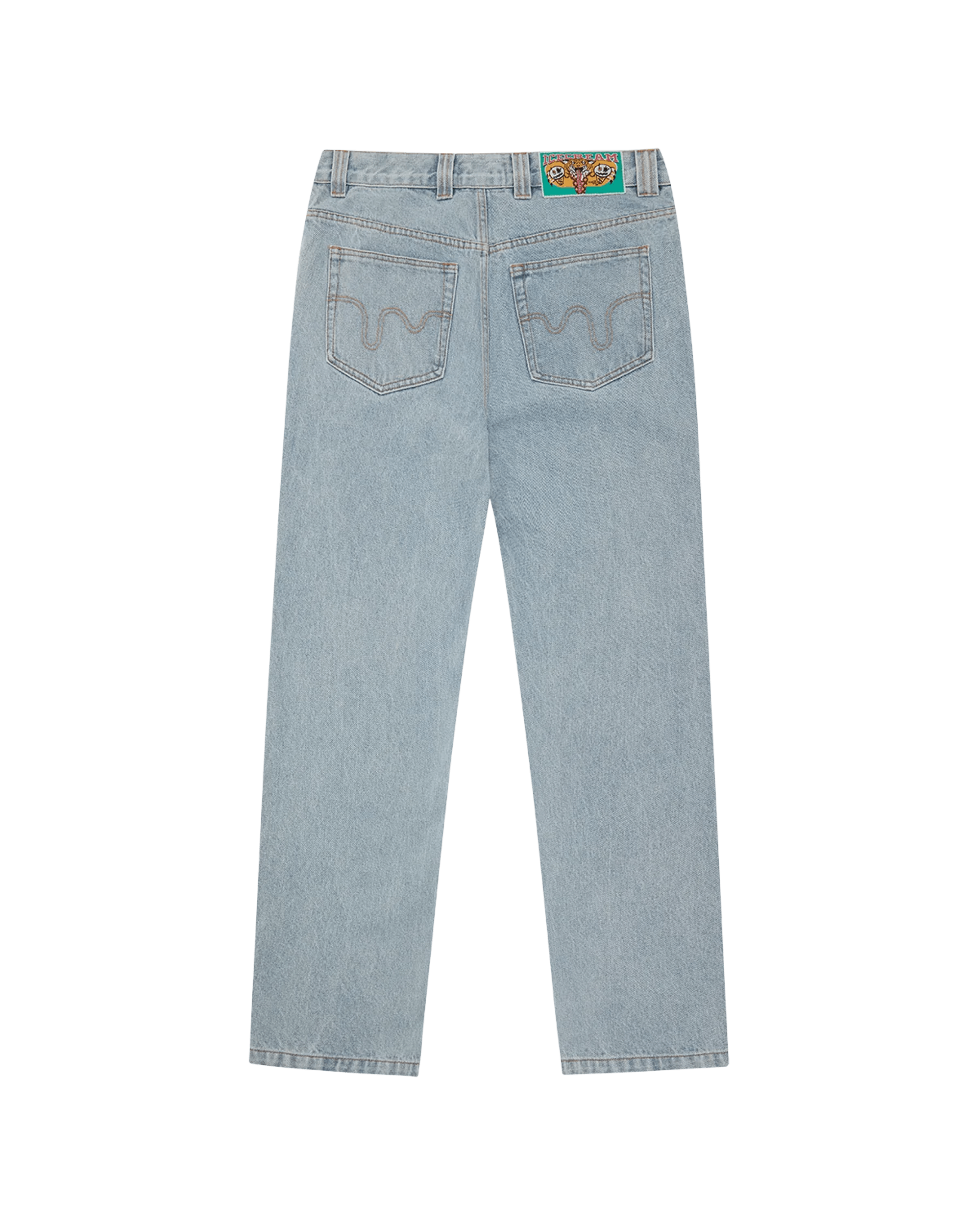 Running Dog Double Scoop Denim Pant - Image 2
