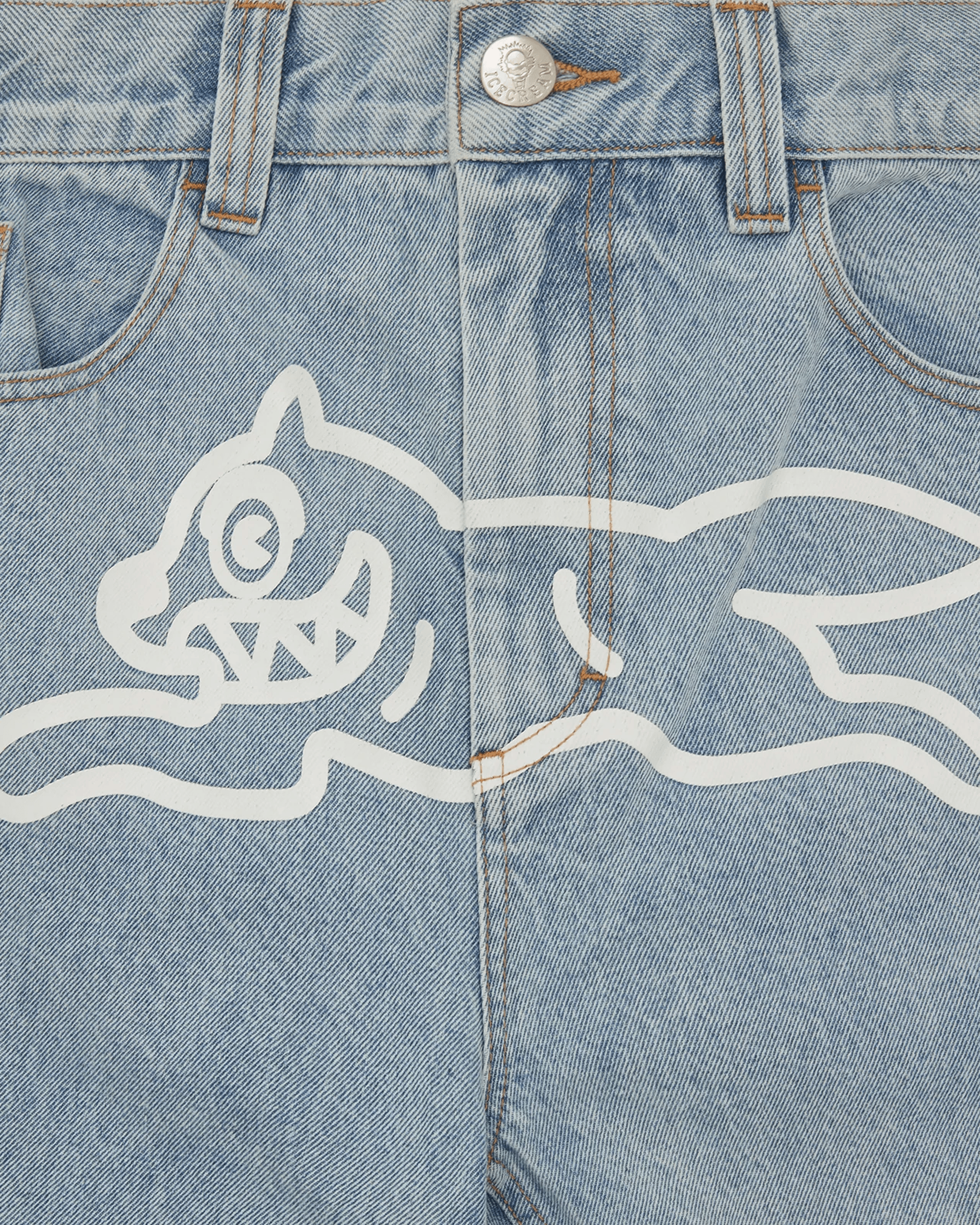 Running Dog Double Scoop Denim Pant - Image 5