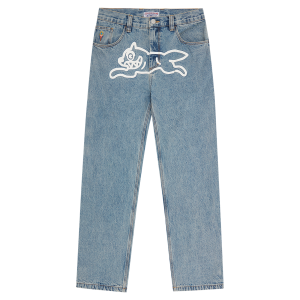 Check Lined Denim Pant