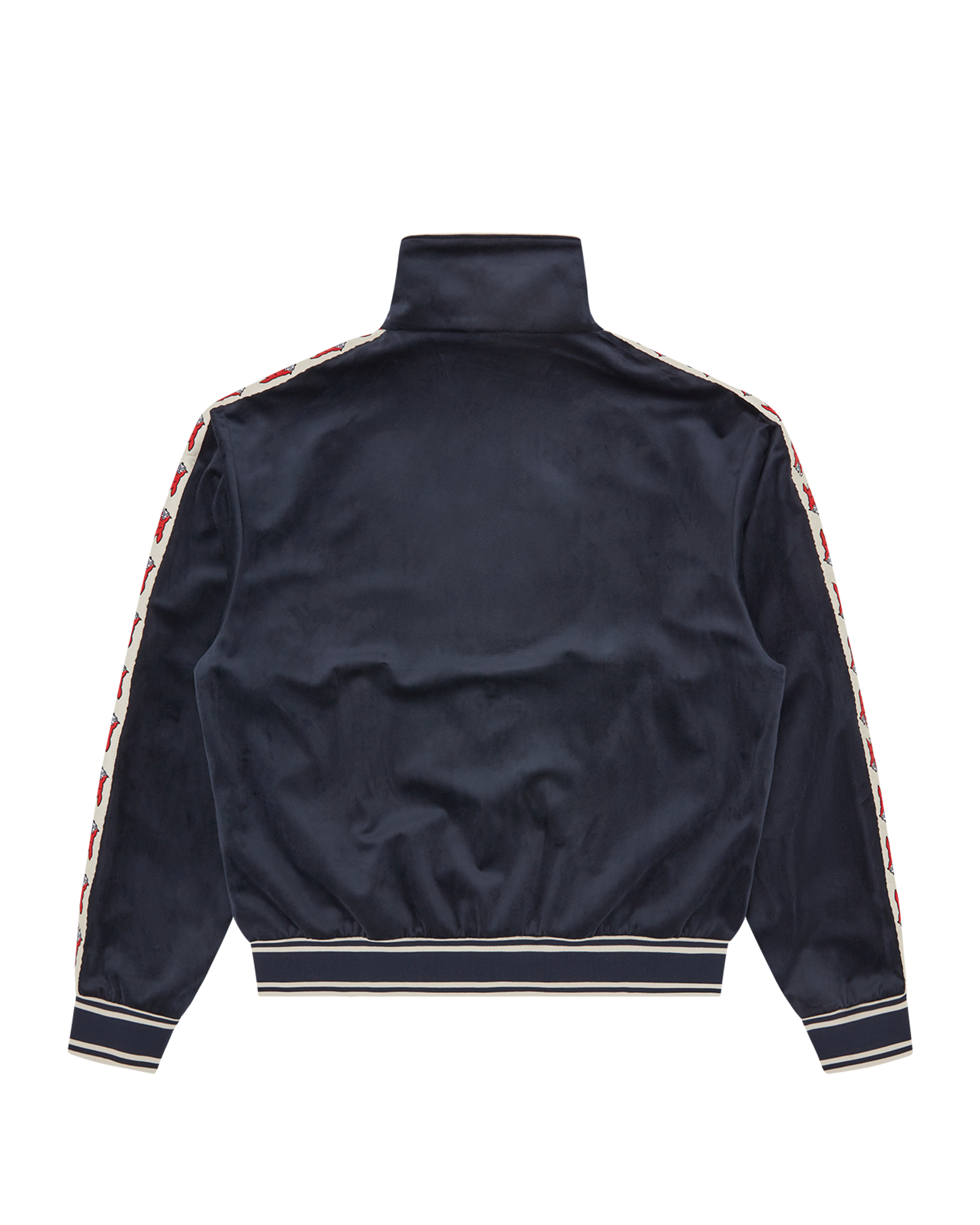 Running Dog Taped Velour Track Top - Image 4