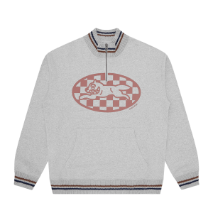 Checker Running Dog Quarter Zip