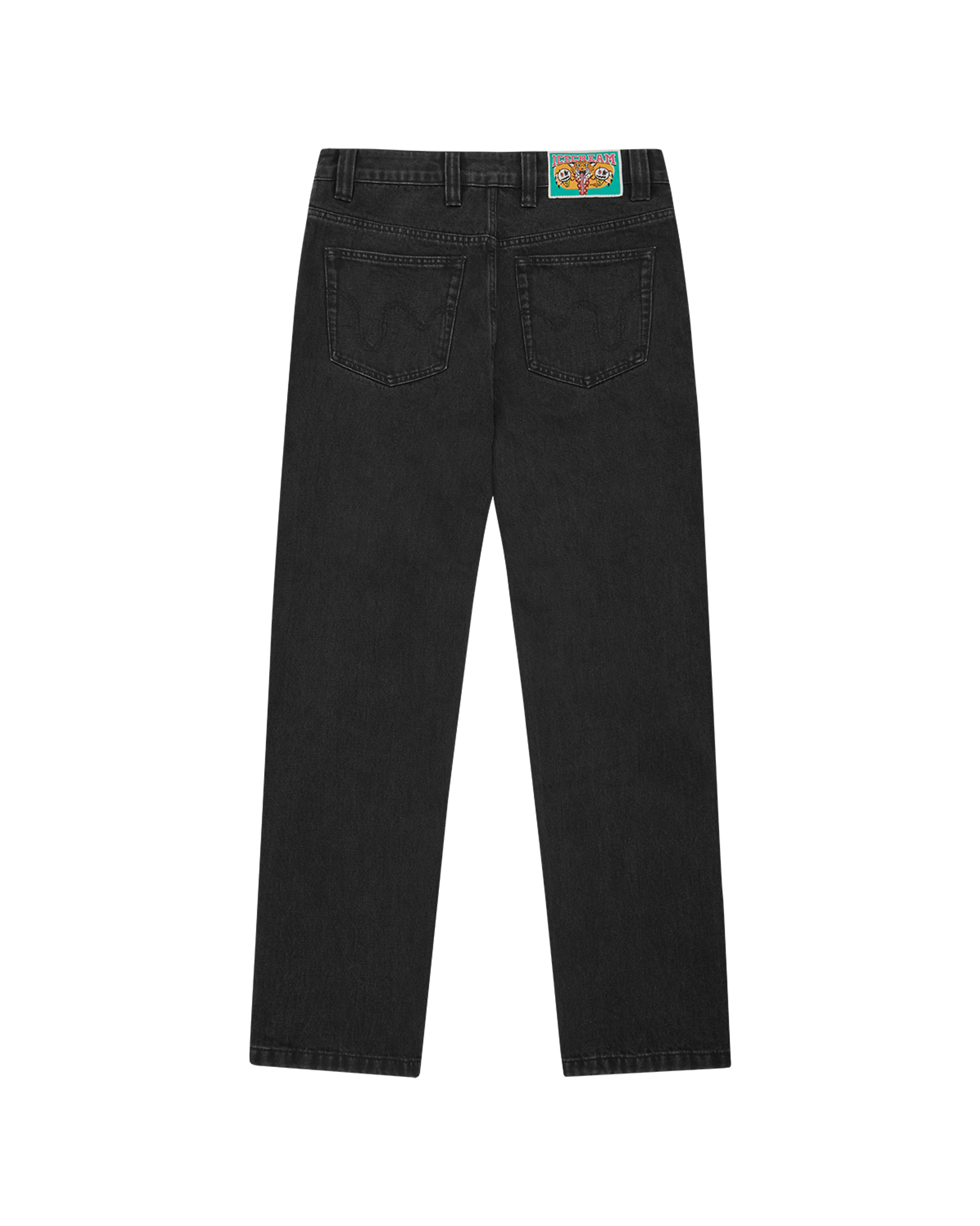 Running Dog Double Scoop Denim Pant - Image 2