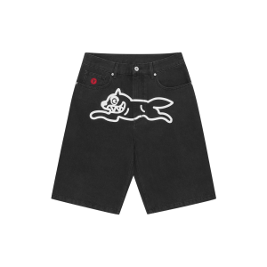 Running Dog Denim Shorts